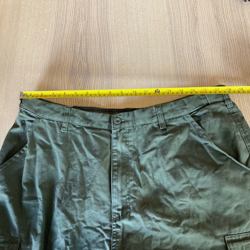 Boy Scouts of America Cargo Shorts Mens 38 Green Convertible Pants Shorts Only - Picture 6 of 15